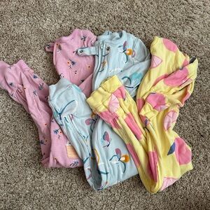 Carter's Kids Pajamas - Pink, Blue, Yellow